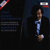 Andras Schiff - Andras Schiff  - Bach's Goldberg Variations