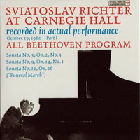 Sviatoslav Richter - RCA and Columbia Album Collection (CD 02: L. Beethoven - Piano Sonates NN 3, 9, 12)