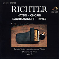 Sviatoslav Richter - RCA and Columbia Album Collection (CD 15:  Haydn, Chopin, Rachmaninoff, Ravel)