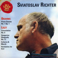 Sviatoslav Richter - RCA and Columbia Album Collection (CD 17: J. Brahms, F. Liszt)