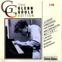 Glenn Gould - Glenn Gould play Bach's Concertos for Klavier & Orchestra (CD 1)