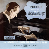 Vladimir Horowitzz - The Complete Original Jacket Collection (CD 02: Sergei Prokofiev, Dmytry Kabalevsky)