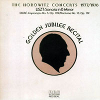 Vladimir Horowitzz - The Complete Original Jacket Collection (CD 32: Golden Jubilee Recital)