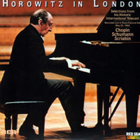 Vladimir Horowitzz - The Complete Original Jacket Collection (CD 38: Horowitz in London)