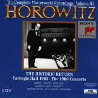 Vladimir Horowitzz - Vladimir Horowitz - The Historic Return (1965-1966) (CD 3)