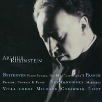 Artur Rubinstein - The Rubinstein Collection, Limited Edition (Vol. 11) Beethoven,  Franck, Szymanowski, Villa-Lobos