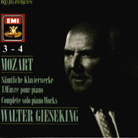 Walter Gieseking - Complete Mozart's Works for Piano solo (CD 7)