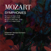 Ton Koopman - W.A.Mozart - Symphonies, 250th Anniversary Edition (8 CD Box-set) [CD 1]