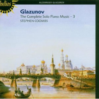 Stephen Coombs - Glazunov - The Complete Solo Piano Music Vol. 3