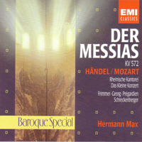 Christoph Pregardien - George Friedrich Handel (arr. W.A. Mozart) Der Messias, KV 572 (CD 1)