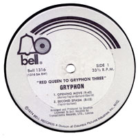 Gryphon - Red Queen To Gryphon Three (LP)
