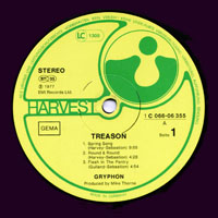 Gryphon - Treason (LP)