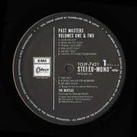 Beatles - Past Masters (LP 1)