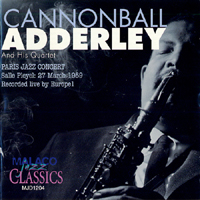Cannonball Adderley - Paris Jazz Concert