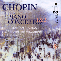 Christian Zacharias - F. Chopin: Piano Concertos NN 1. 2 