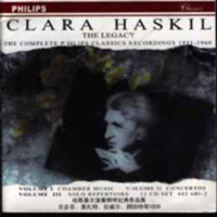 Clara Haskil - The Legacy Of Clara Haskil (CD 2)