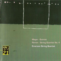Edgar Meyer - Meyer: Quintet + Rorem: String Quartet No. 4