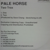 Palehorse (GBR) - Two Trax (Demo)