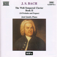 Jeno Jando - J.S. Bach - The Well-Tempered Clavier, Book 2 (CD 3)