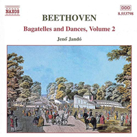 Jeno Jando - Ludwig van Beethoven - Bagatelles & Dances, Vol. 2