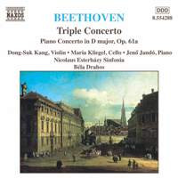 Jeno Jando - Beethoven - Triple Concerto, Piano Concerto Op. 61a
