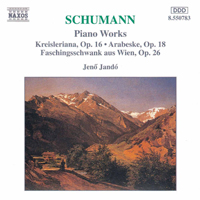 Jeno Jando - Robert Schumann - Kreisleriana, Faschingsschwank aus Wien, Arabeske