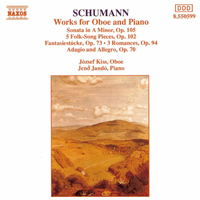 Jeno Jando - Robert Schumann - Works for Oboe and Piano (perf. Jozsef Kiss, Jeno Jando)