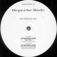 Depeche Mode - Strangelove (vs. Noel Sanger) Vinyl (Promo)