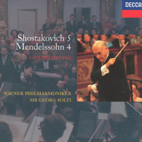 Wiener Philharmoniker - Felix Mendelssohn - Symphony No.4 in A major, Op.90; Dmitri Shostakovich - Symphony No.5 D minor, Op.47