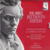 Idil Biret - Beethoven Edition - Complete Piano Concertos Vol. 3: Piano Concerto 5, Choral Fantasy