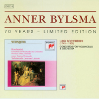 Anner Bijlsma - Anner Bylsma - 70 Years (Limited Edition 11 CD Box-set) [CD 05: L. Boccherini]