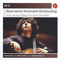 Steven Isserlis - The Complete RCA Recordings (CD 12: Clarinet Trios - Brahms, Schumann & Fruhling, 1999)