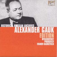   - Historical Russian Archives - Conducted Alexander Gauk (CD 5)