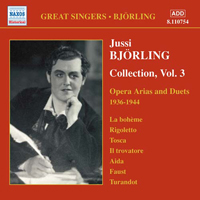 Jussi Bjorling - Jussi Bjorling Collection Vol. 3: Opera Arias & Duets (1936-1944)