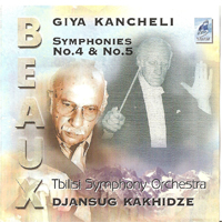Tbilisi Symphony Orchestra - Giya Kancheli - Complete Symphonies, Kakhidze cond. (CD 3) Symphonies No.4 & No.5