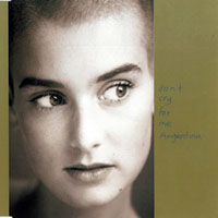 Sinead O'Connor - Don't Cry For Me Argentina (CD Single)