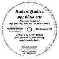 Robert Babicz - My Blue Car (EP, Vinyl)