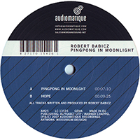 Robert Babicz - PingPong In Moonlight (EP)