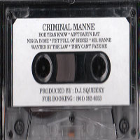 Criminal Manne - Solo Tape