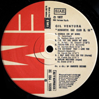 Gil Ventura - Sax Club Number 14 (LP)