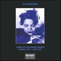 Cleo Brown - Cleo Brown Complete Recorded Works, 1935