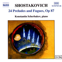 Scherbakov, Konstantin  - Dmytry Shostakovich - 24 Preludes and Fugues, Op.87 (CD 1)