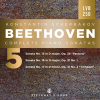 Scherbakov, Konstantin  - Beethoven: Complete Piano Sonatas, Vol. 5 (NN 15, 16, 17)