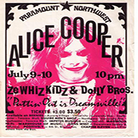 Alice Cooper - Paramount Theatre, Seattle, WA, SBD