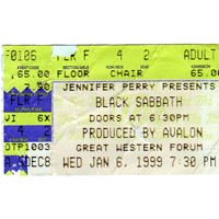 Pantera - 1999.01.06 - Black Sabbath Reunion Tour (Inglewood, CA, USA)