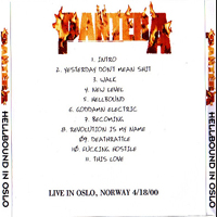 Pantera - 2000.04.18 - Oslo, Norway
