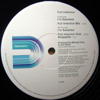 Full Intention - I'm Satisfied [12'' Single]