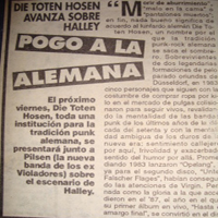 Die Toten Hosen - En Halley '92 - Live In Argentina 11.09.1992