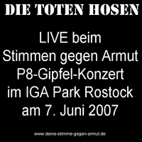 Die Toten Hosen - Stimmen Gegen Armut Live In Rostock IGA Park