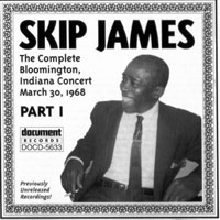 Skip James - Complete Bloomington Indiana Concert, 1968 (Part I)